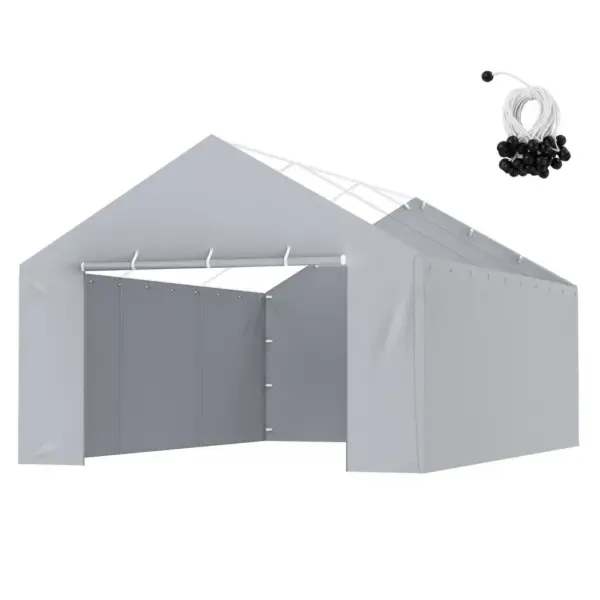 VEVOR Carport Replacement Canopy Cover Side Wall 13 x 20 ft product image 1