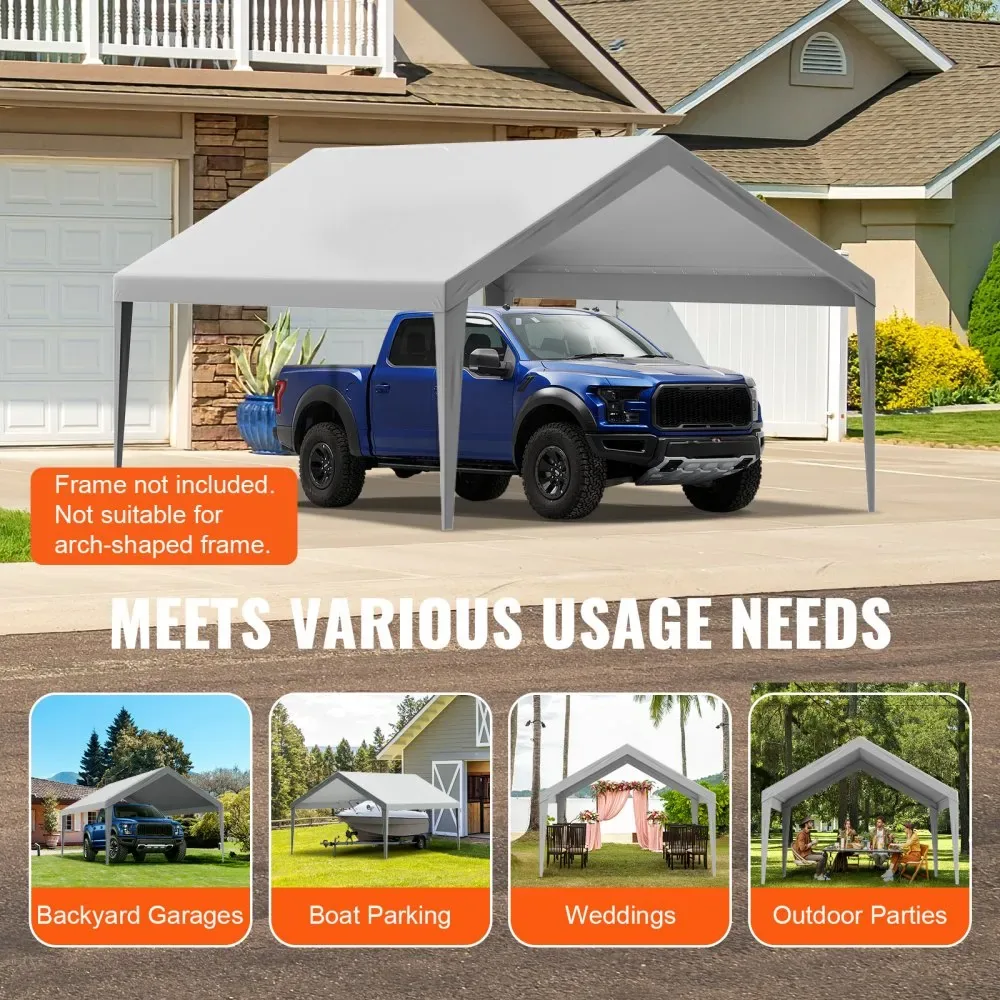 VEVOR Carport Replacement Canopy Cover 13 x 20 ft 13x20ft product image 7