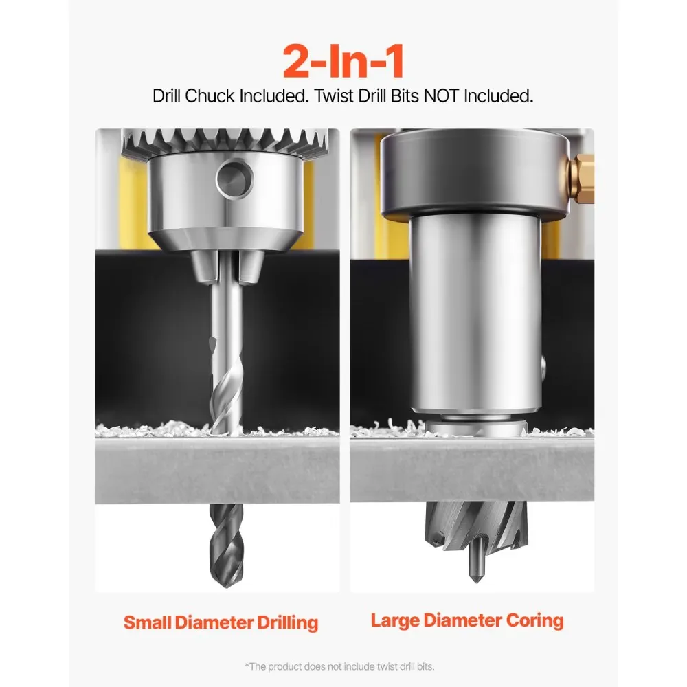 VEVOR Magnetic Drill 1pcs Twist Drill and Core Drill 50mm product image 3