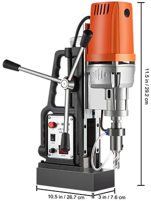 VEVOR Magnetic Drill 1450W Magnetic Drill Press with 2Inch B feature 8