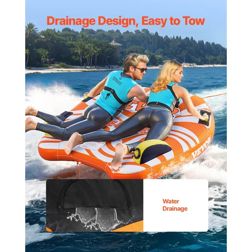 VEVOR Towable Tubes for Boating 2 people Bed Cushion - D-Typ product image 6