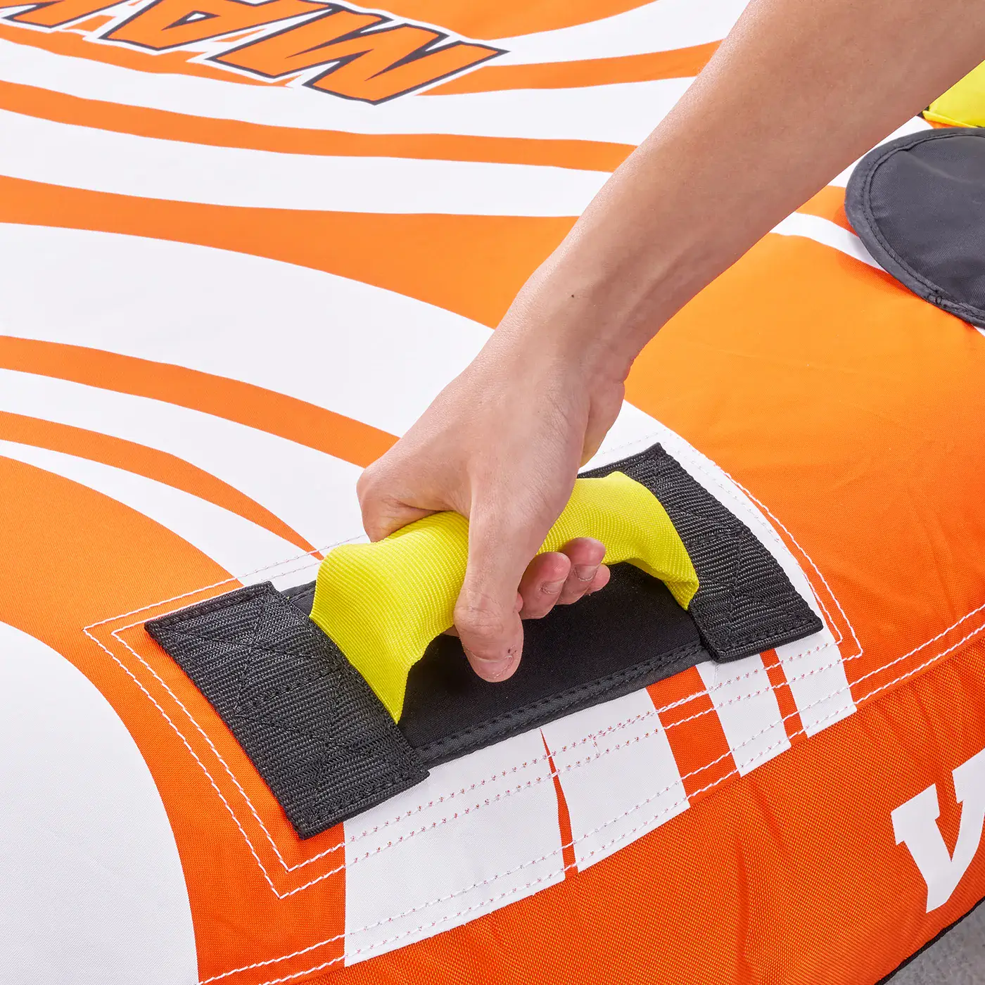 VEVOR Towable Tubes for Boating 2 people Bed Cushion - D-Typ Thickened Padded Grip