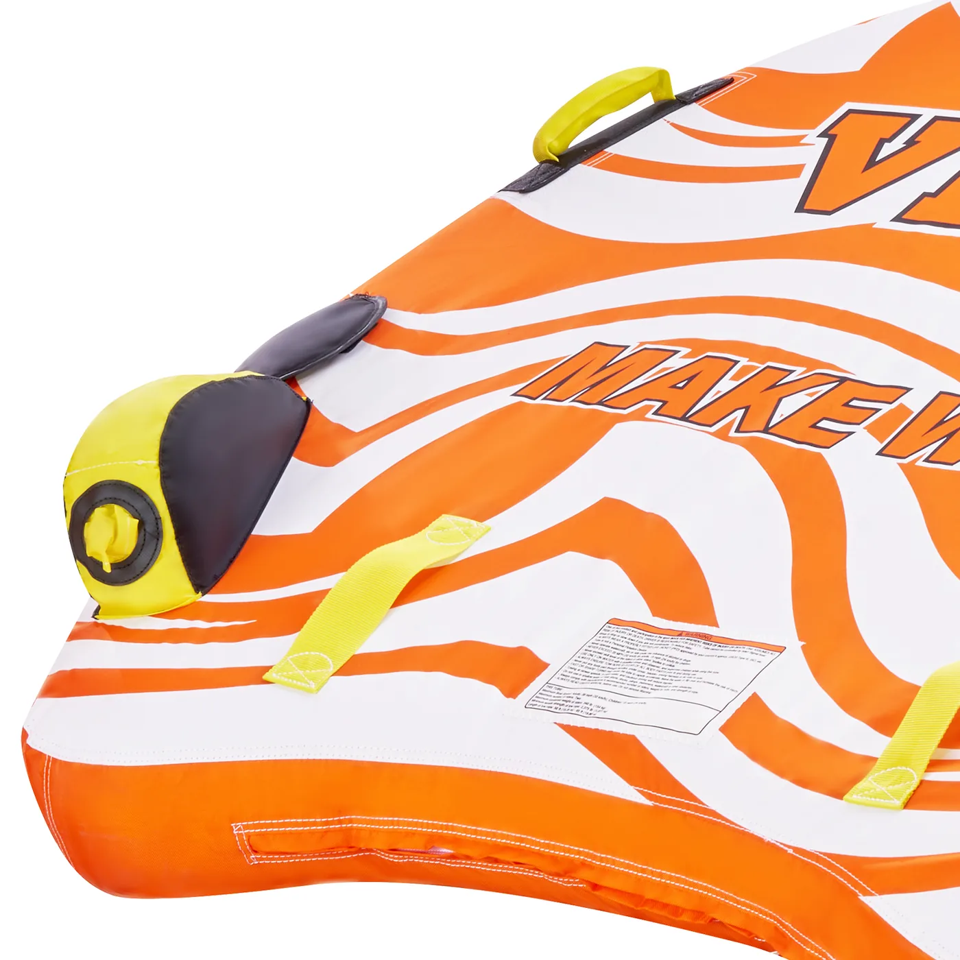 VEVOR Towable Tubes for Boating 2 people Bed Cushion - D-Typ Boarding Handle