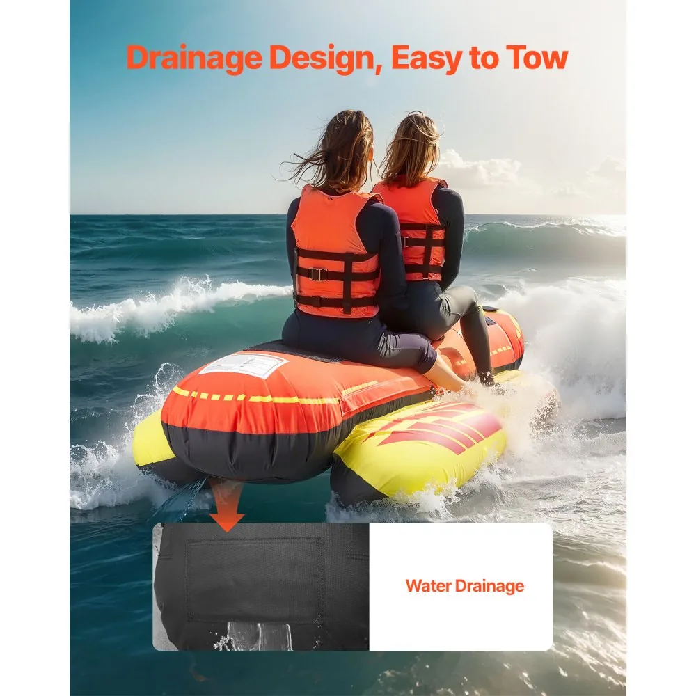 VEVOR Towable Tubes for Boating 3 people Cycling product image 6