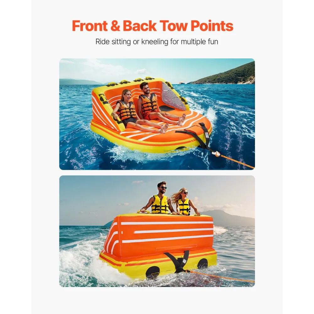 VEVOR Towable Tube for Boating 3 people Sofa - D-Type product image 6