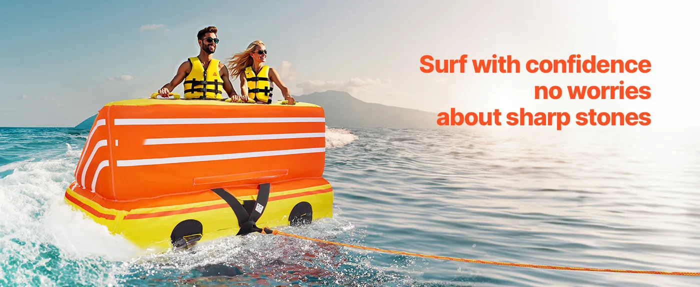 VEVOR Towable Tube for Boating 3 people Sofa - D-Type Wear-Resistant