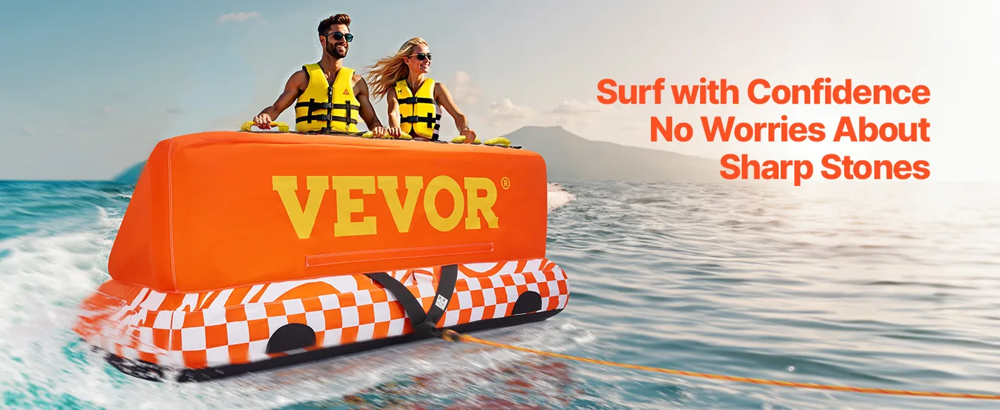 VEVOR Towable Tube for Boating 4 people Sofa - D-Type Wear-Resistant