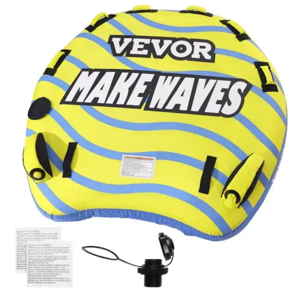 VEVOR 3 rider towable tube front view