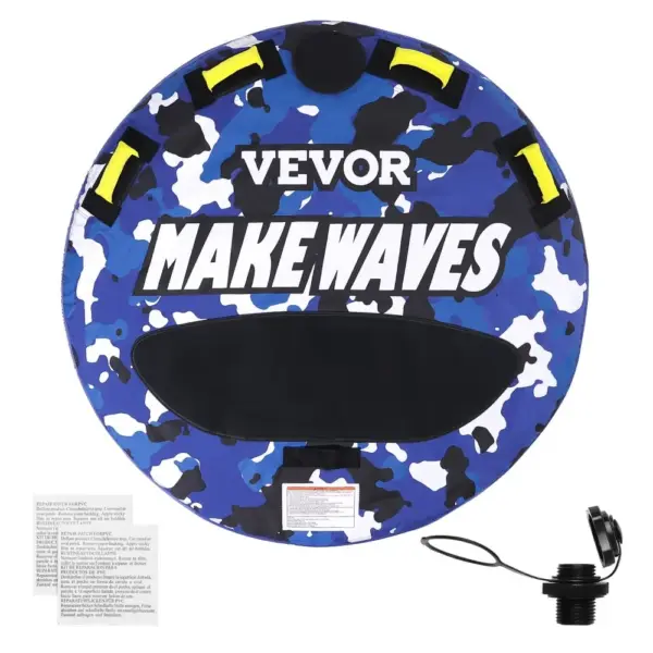 VEVOR 2 rider towable tube front view