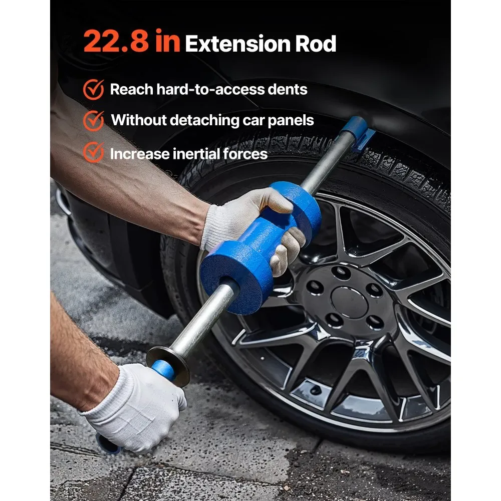 VEVOR Dent Puller Kit Slide Hammer-13 lbs 14-Piece Set product image 5