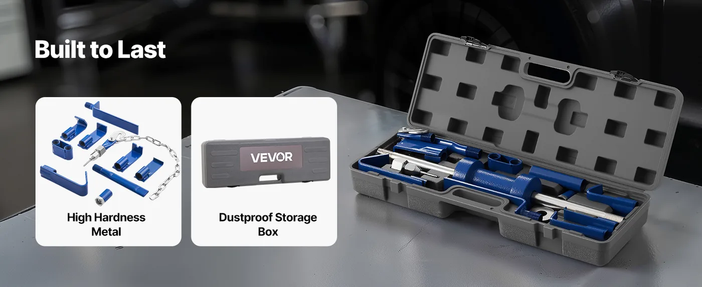 VEVOR Dent Puller Kit Slide Hammer-13 lbs 14-Piece Set feature 3