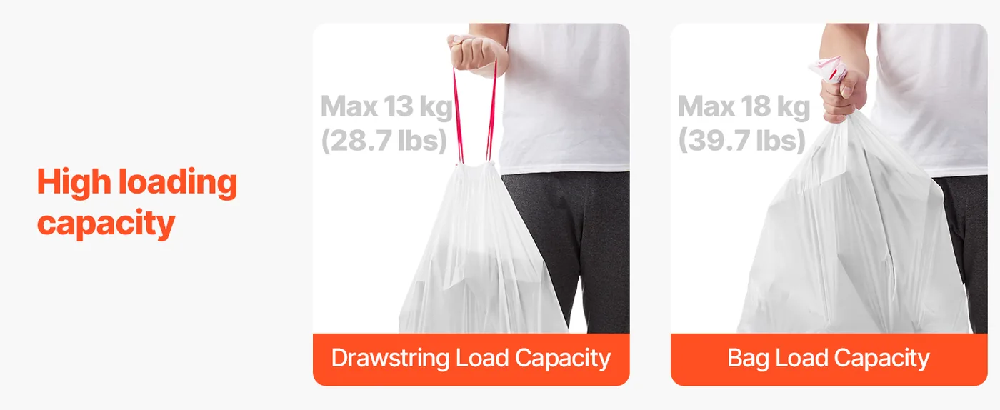 VEVOR kitchen trash bag thick material