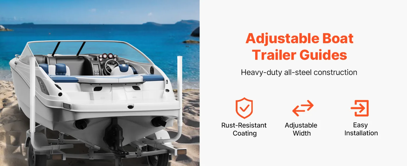 VEVOR Boat Trailer Guide 40 inch overview