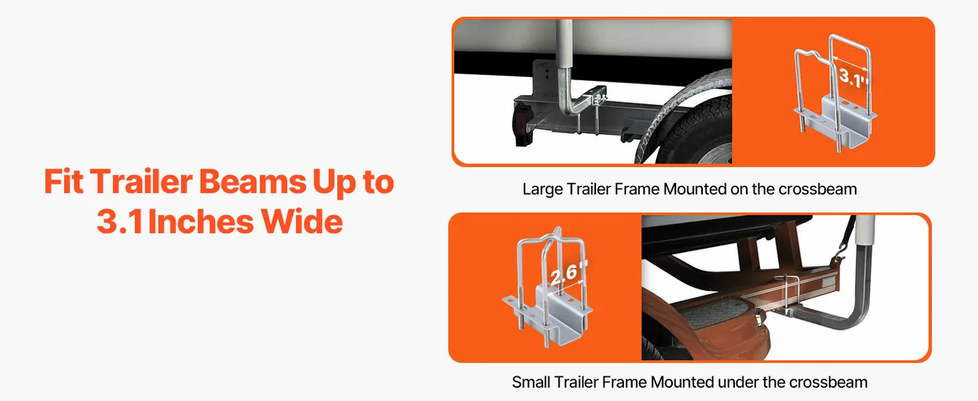 VEVOR Boat Trailer Guide 40 inch feature 2