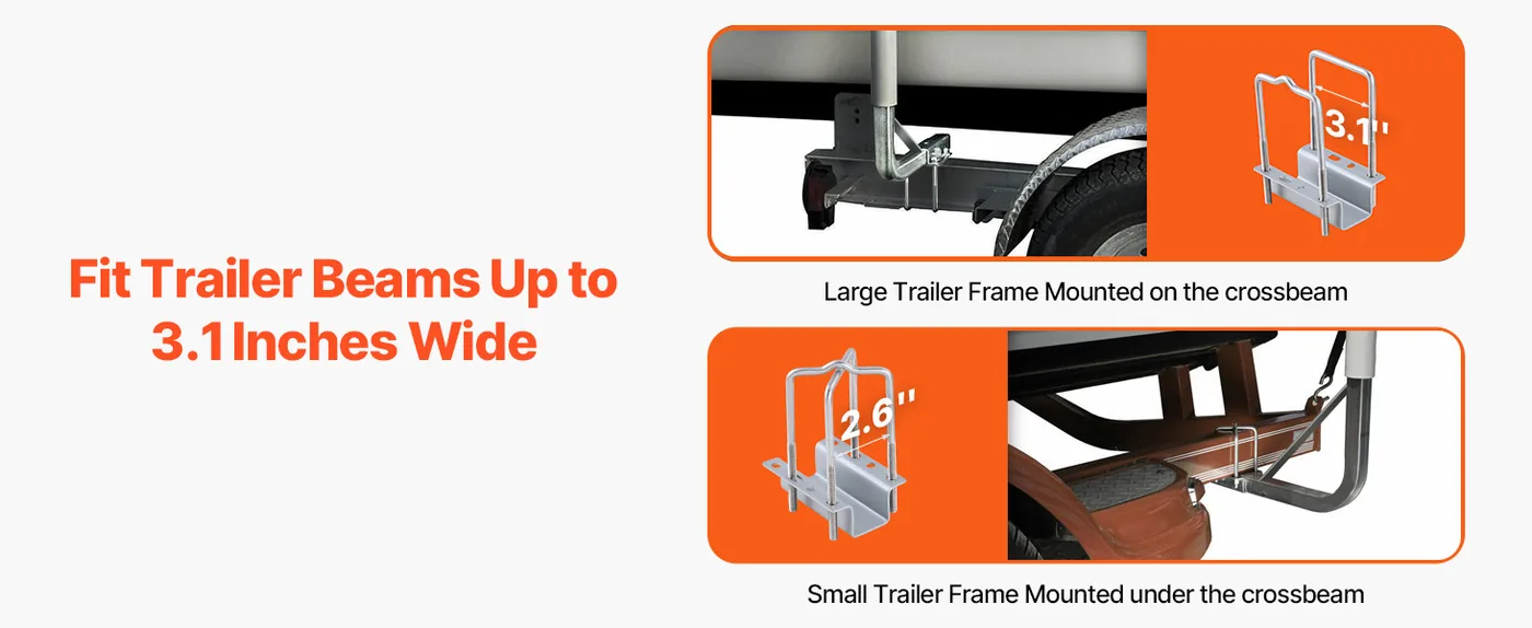 VEVOR Boat Trailer Guide 48 inch feature 2