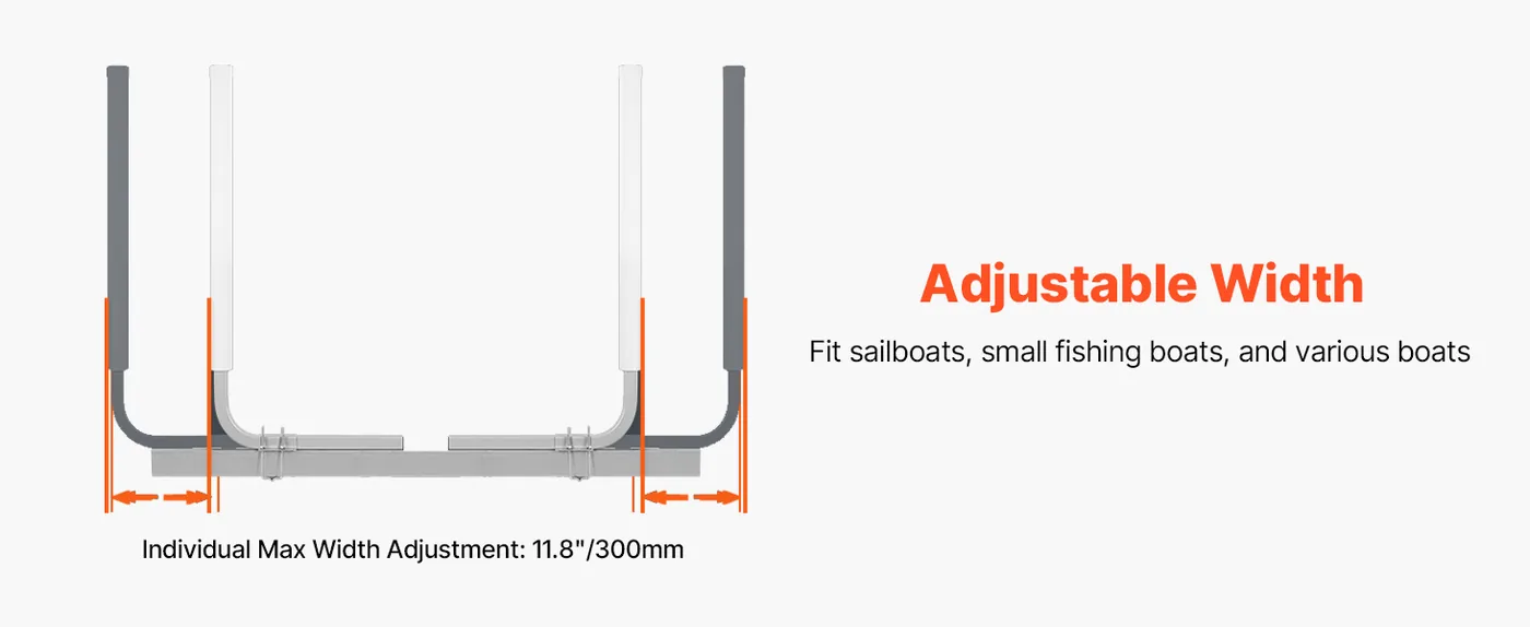 VEVOR Boat Trailer Guide 60 inch feature 1