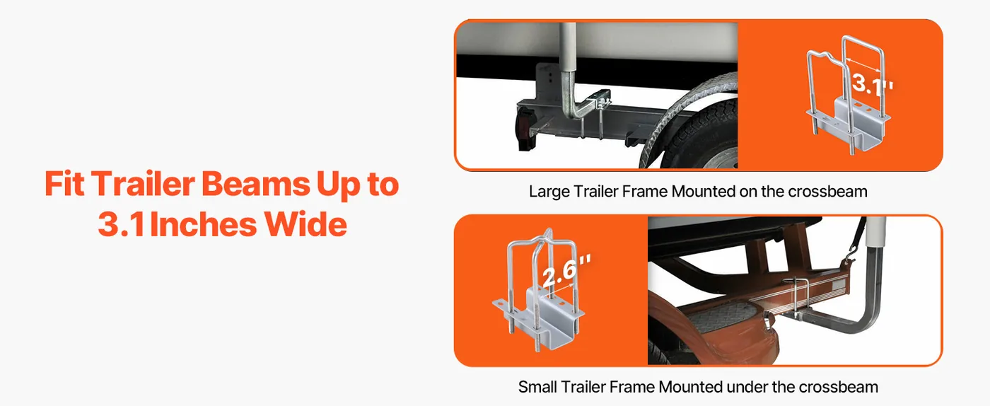 VEVOR Boat Trailer Guide 60 inch feature 2