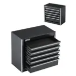 VEVOR Metal Tool Box Five Black product image 1