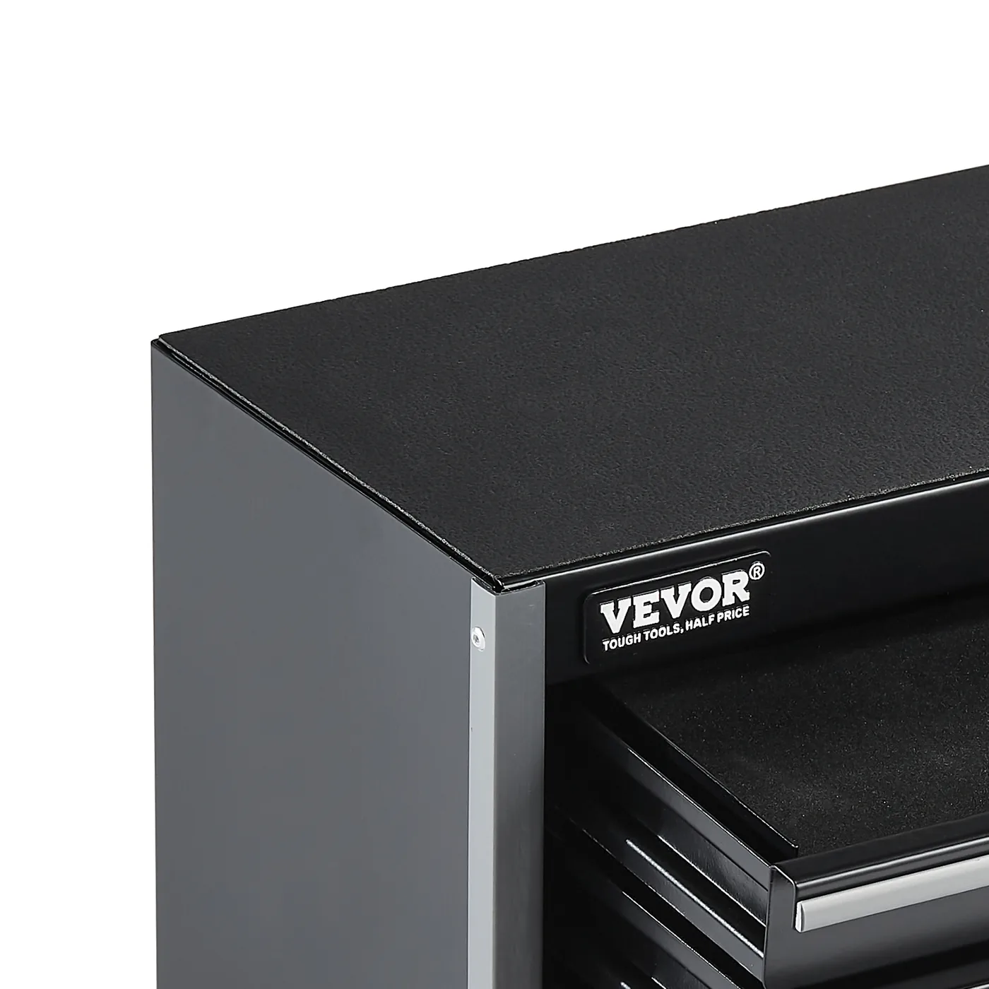 VEVOR Metal Tool Box Five Black Organized Storage