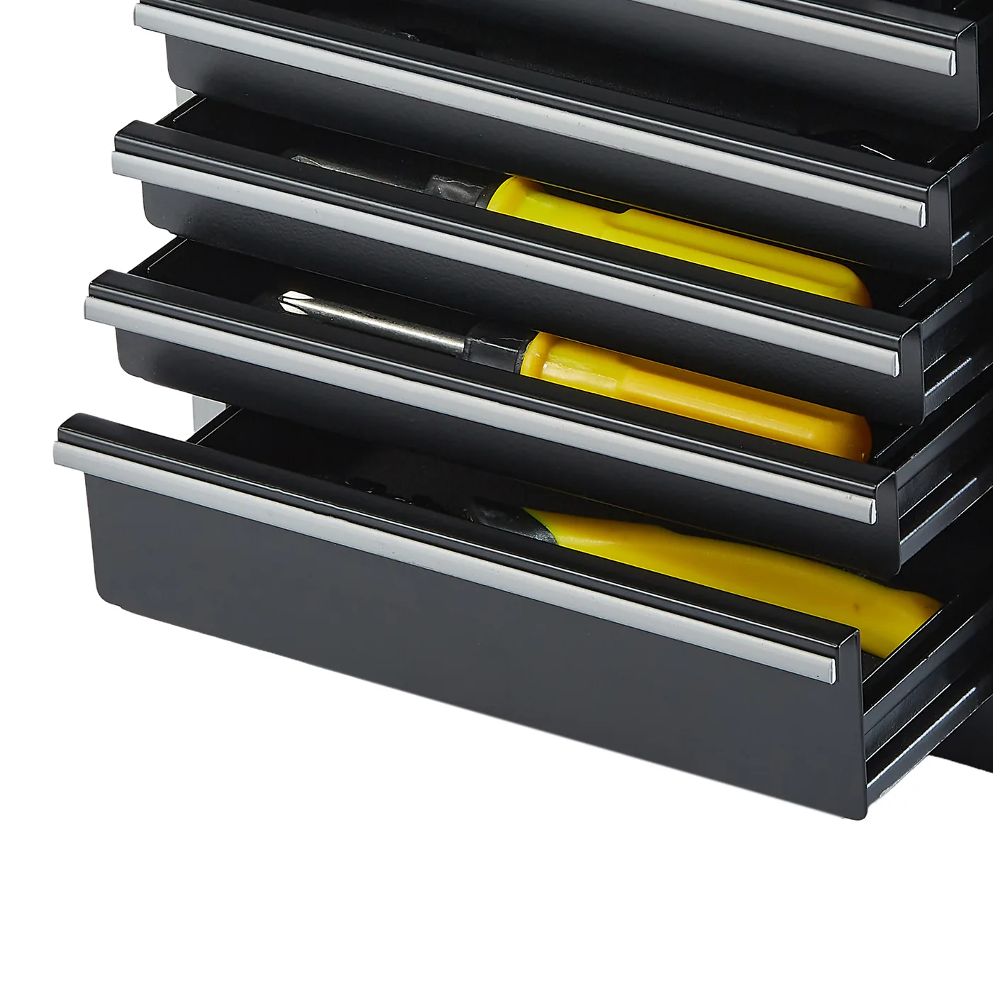 VEVOR Metal Tool Box Five Black Sturdy & Durable