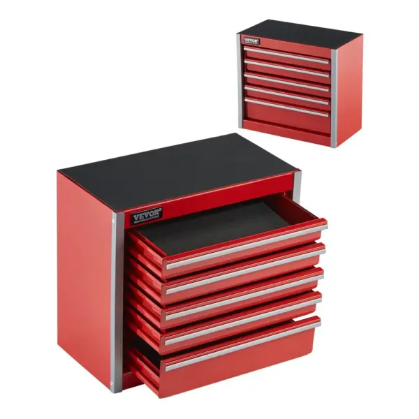 VEVOR Metal Tool Box Five Red product image 1