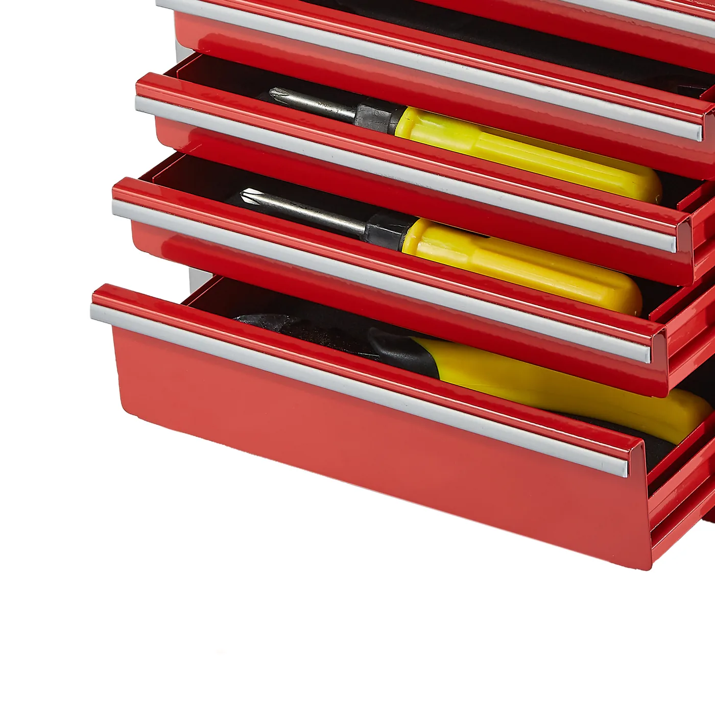 VEVOR Metal Tool Box Five Red Sturdy & Durable