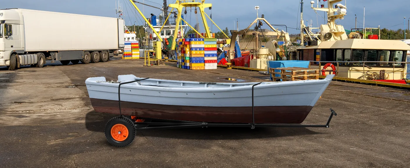 VEVOR Boat Trailer Dolly 420 lbs Move Fishing Boat
