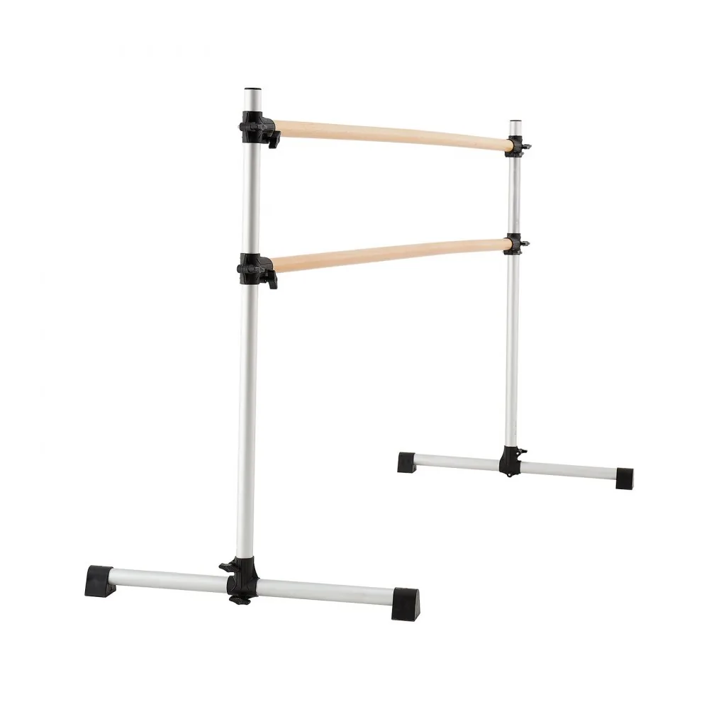 VEVOR 6 Ft Double Beechwood Ballet Barre Portable application detail