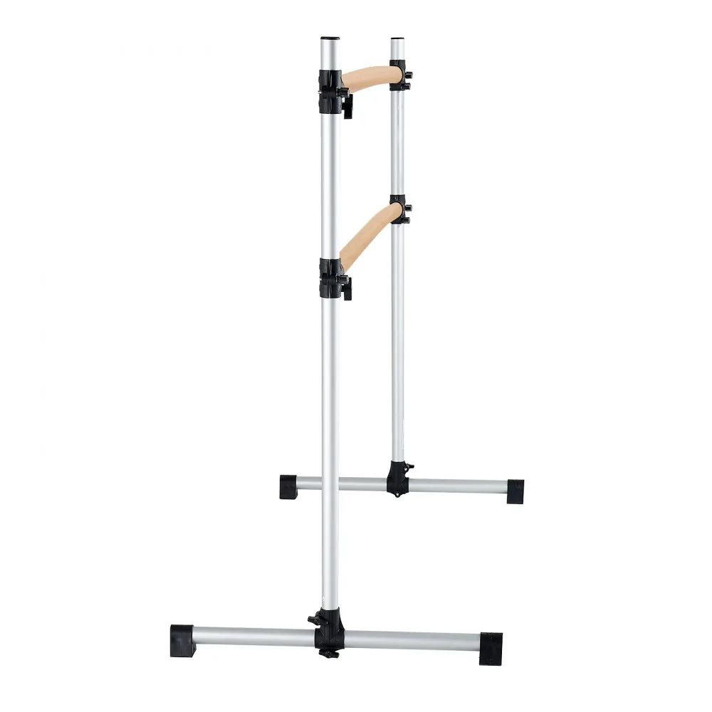 VEVOR 6 Ft Double Beechwood Ballet Barre Portable accessories detail