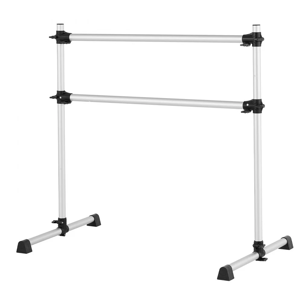 VEVOR 4 Ft Aluminum Double Ballet Barre Portable performance detail