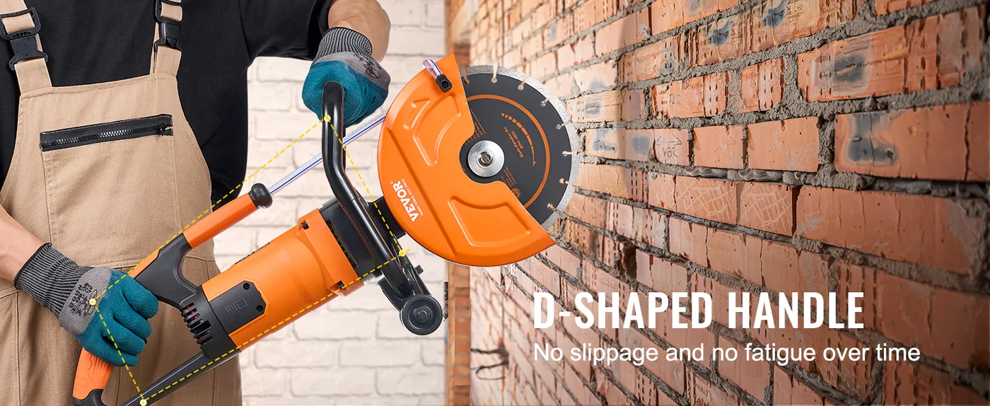 VEVOR Electric Concrete Saw 9inch feature 2