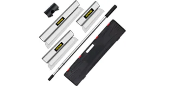 VEVOR Skimming Blade Set With Handle 3 Pcs 10 inch，24 inch，3 feature 9