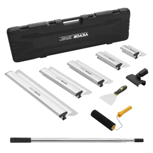 VEVOR Drywall Skimming Blade Set With Handle 5 pcs 7 in, 10 product image 1