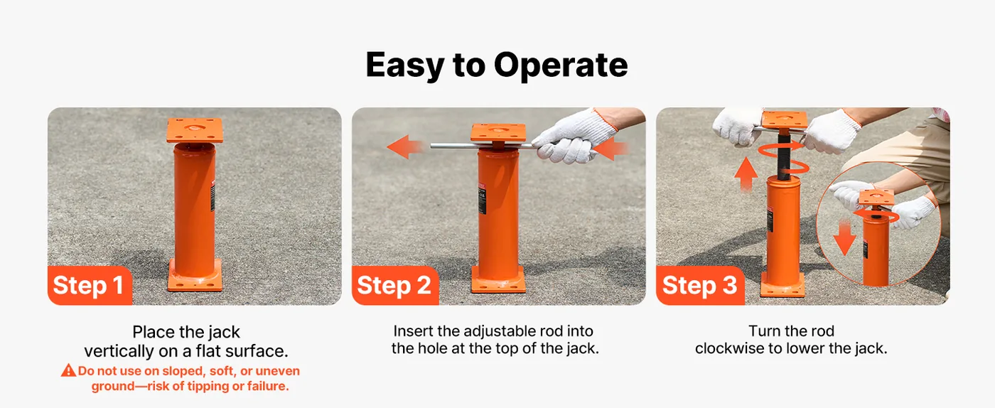 VEVOR floor jack integrated welded base