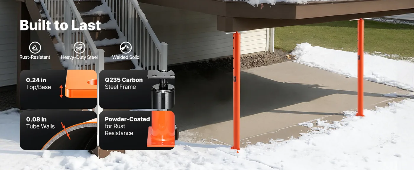 VEVOR floor jack lever height adjustment
