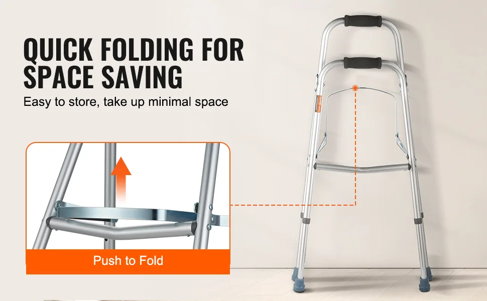 VEVOR Folding Hemi Walker Single arm feature 1