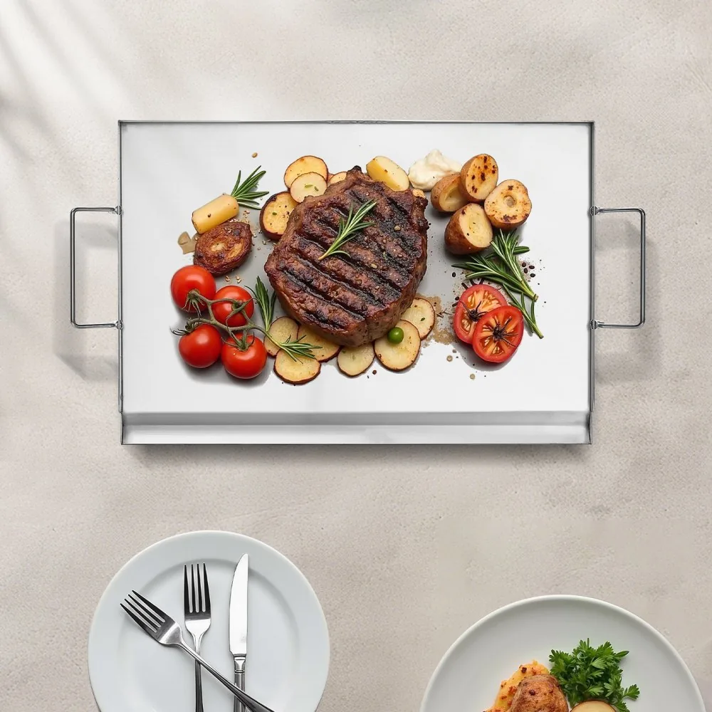 VEVOR Stainless Steel Griddle 23*16 inch Single-layer Stainl product image 8