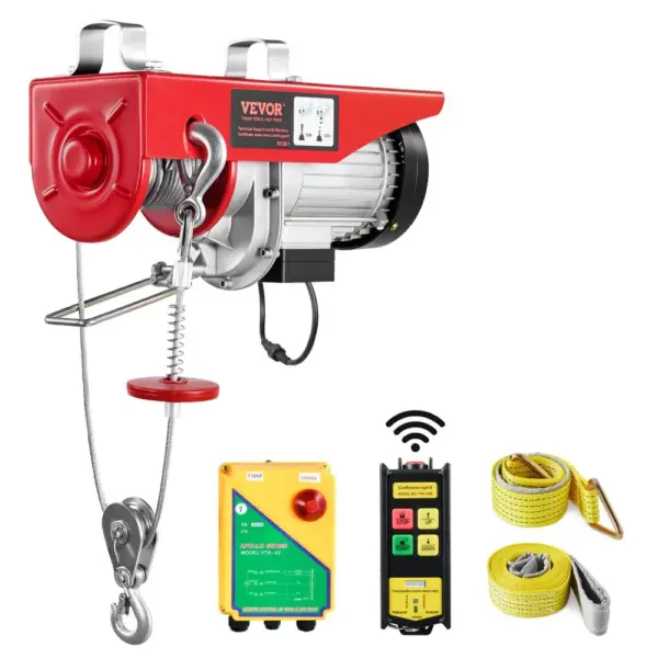 VEVOR Electric Hoist 1320 lbs Wireless 5.2 ft product image 1