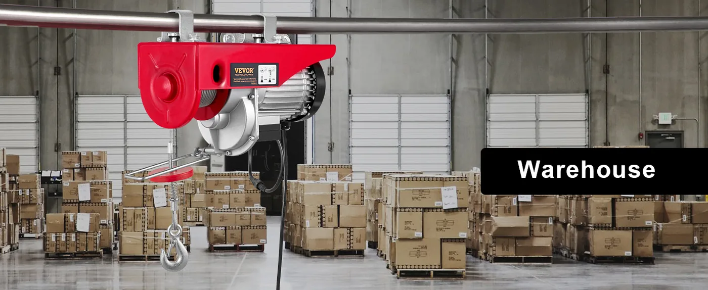 VEVOR 2200 lbs Wireless Attic Lift 5.2 ft Warehouse Lifting