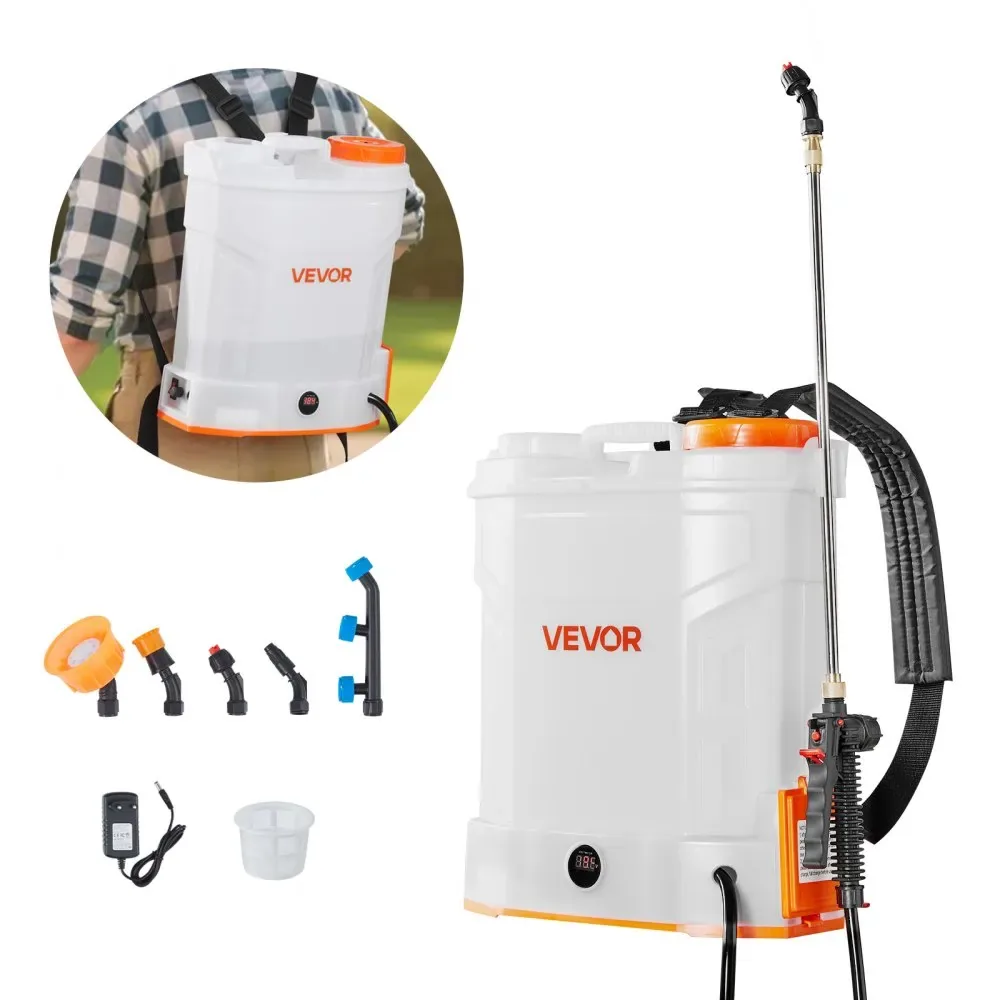 VEVOR 3.2 gallon battery backpack sprayer front view