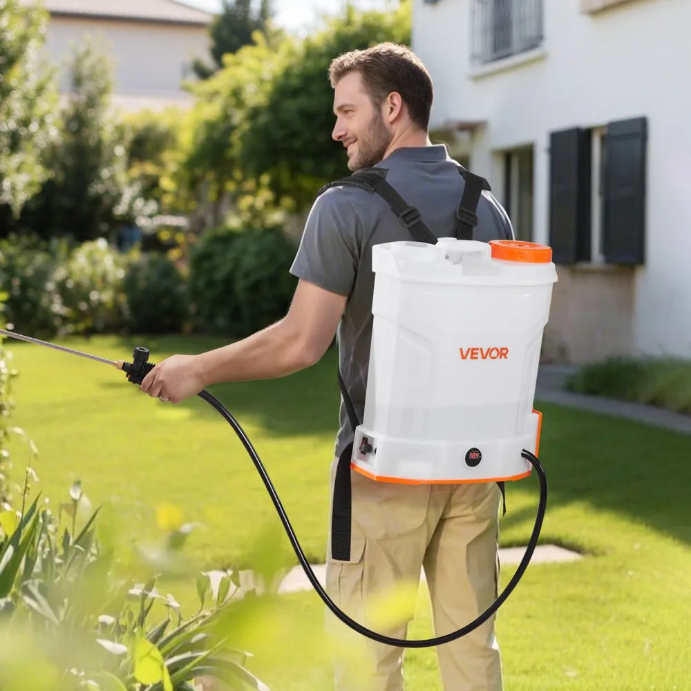 VEVOR backpack sprayer padded shoulder straps