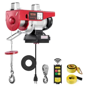 VEVOR Wireless Electric Hoist 440 lbs 5.2 ft product image 1