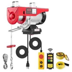 VEVOR Electric Hoist 1320 lbs Wired/Wireless 5.2 ft product image 1