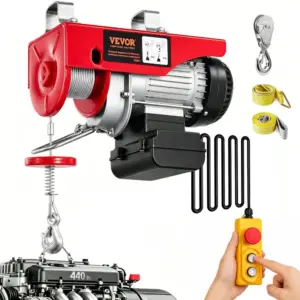 VEVOR Electric Hoist 440 lbs Wired 5.2 ft product image 1