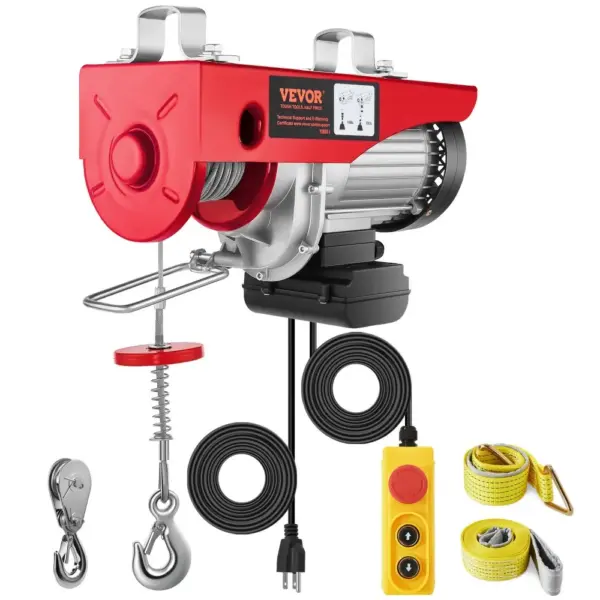 VEVOR 880lbs Electric Hoist with 14ft Wired Remote Control product image 1