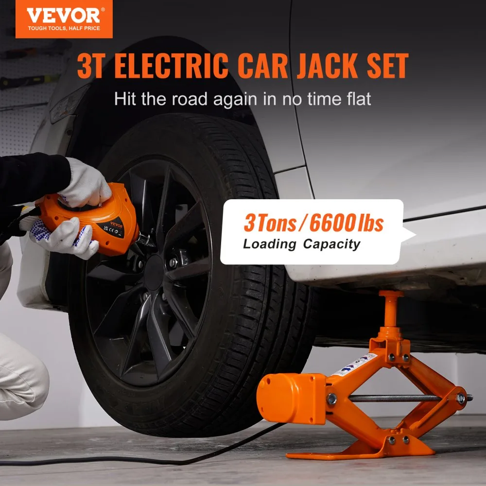 VEVOR Electric Car Jack With Impact Wrench product image 2