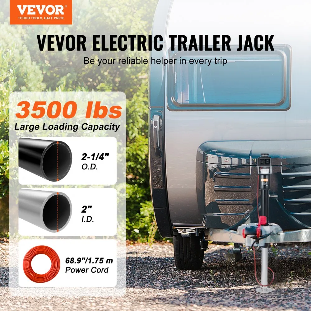 VEVOR Electric Trailer Jack 3500lbs product image 2