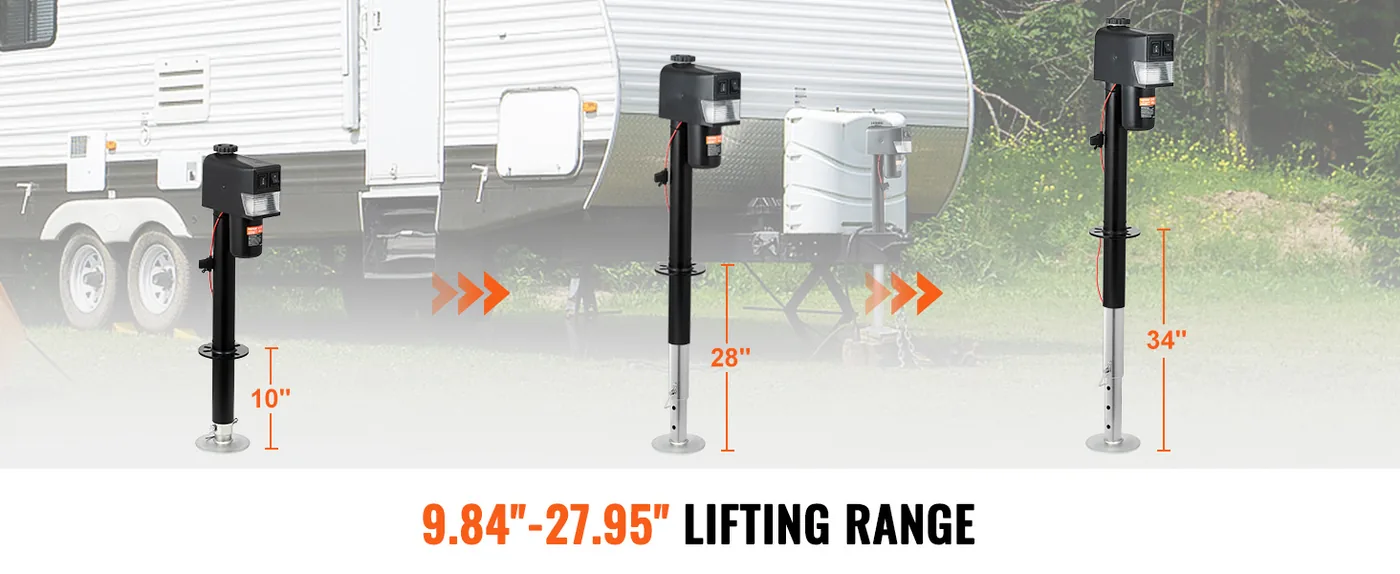 VEVOR Electric Trailer Jack 3500lbs feature 3