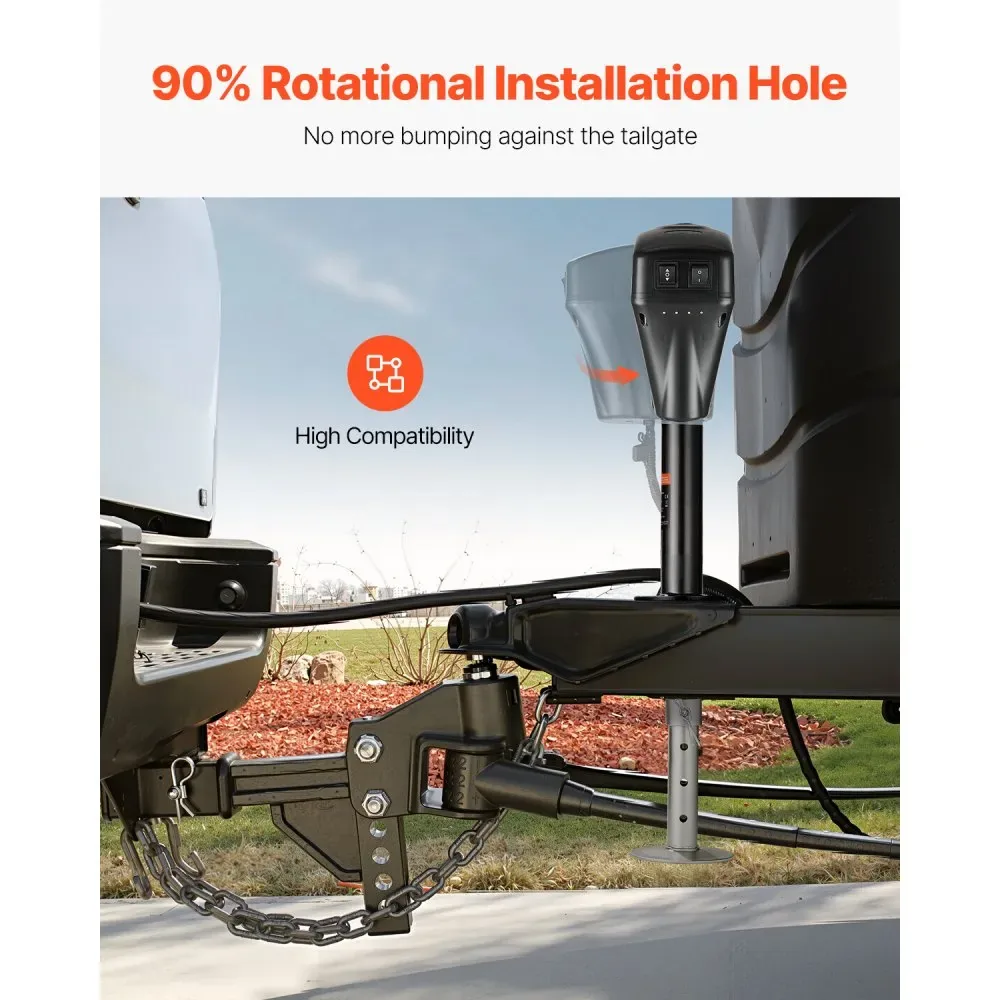VEVOR Electric Trailer Jack 5000lbs product image 6