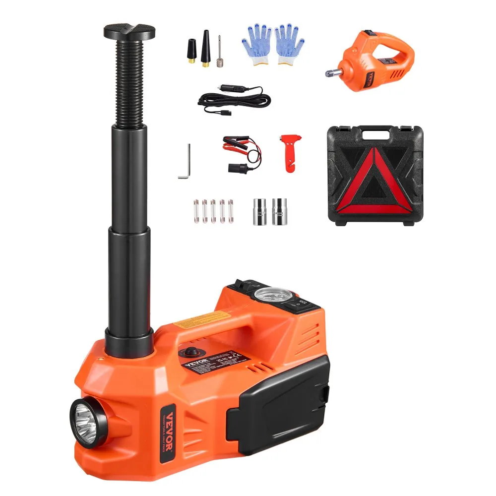 VEVOR Electric Car Jack With Impact Wrench 5 Ton Orange product image 1
